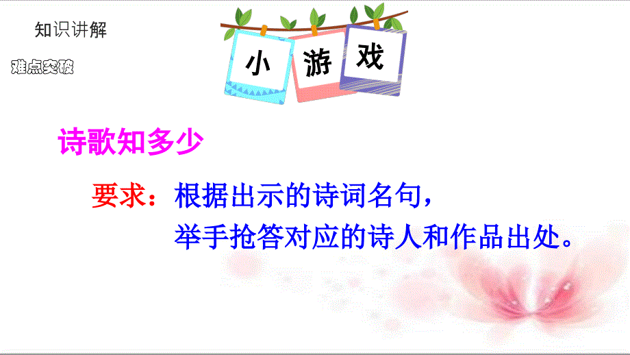 四年级语文下册课件 第三单元综合性学习轻叩诗歌的大门21张ppt 部编版_第4页